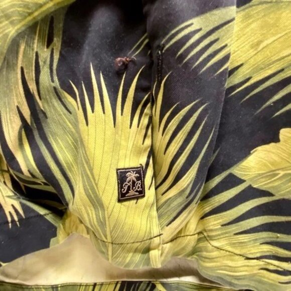 Tommy Bahama RUM Button Down Shirt Men's XL Floral Hawaiian Silk Resort Top READ - Picture 5 of 14